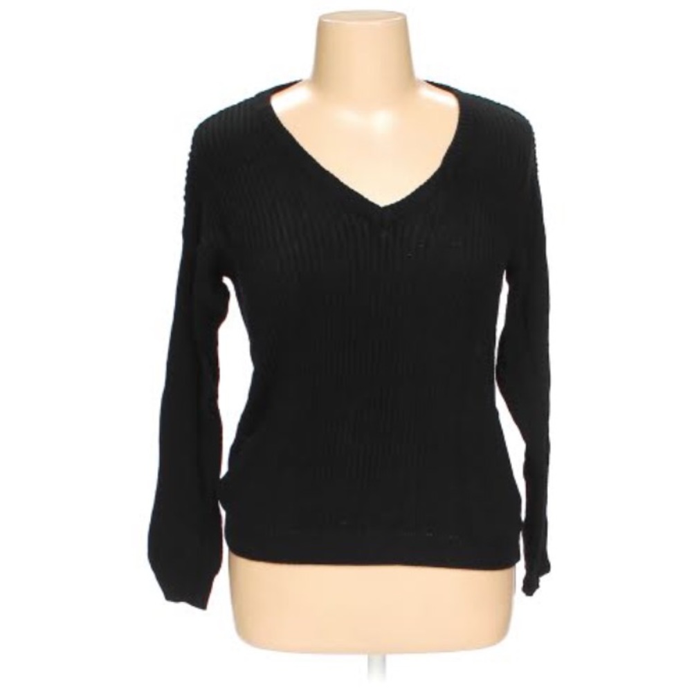 Black Knit Sweater